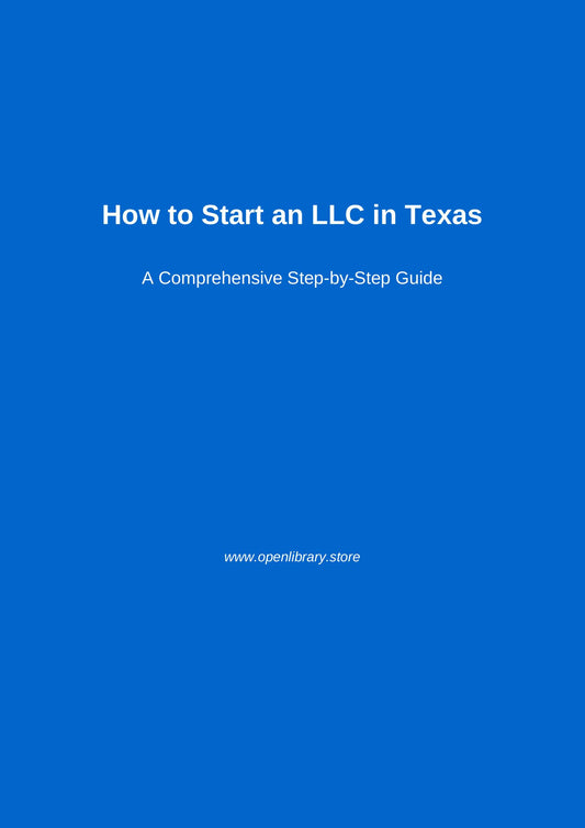 Texas LLC Masterclass PDF – Start, File, and Succeed
